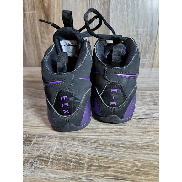 Nike Air Max Wavy Purple Black Mid Top Shoes BV1342-001 4.5Y‎ - Picture 4 of 7